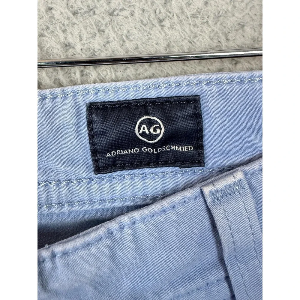 AG Adriano Goldschmied Graduate Jeans Mens 33x34 Blue Light Slim Stretch Denim